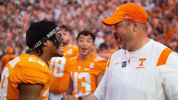 Tennessee coach Josh Heupel